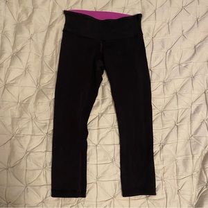 Lululemon Wunder Under reversible leggings